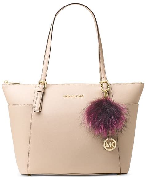 michael kors bag with fur|Michael Kors fur pom pom.